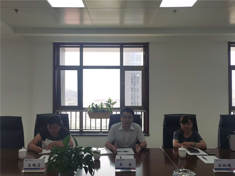 敦煌市副市長王南一行蒞臨金控基金公司、金控自然生態投資公司開展工作交流